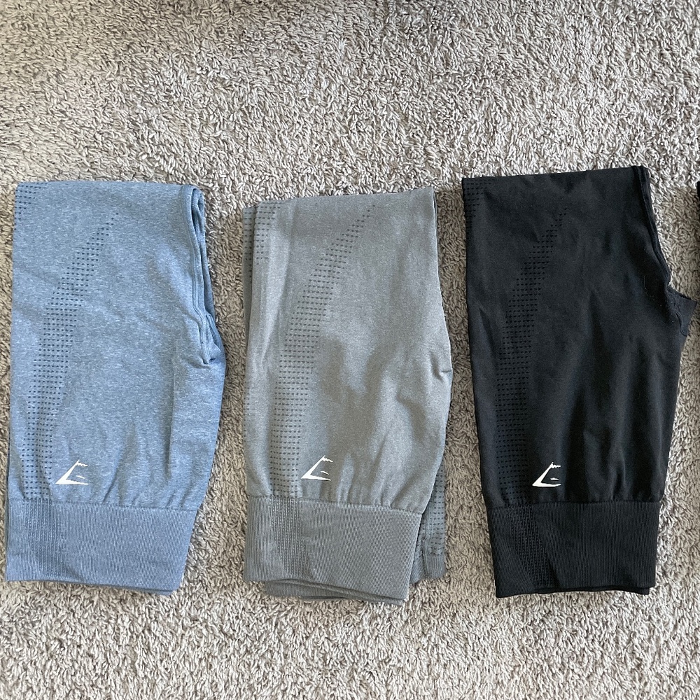 4 PAIRS - GYM SHARK VITAL LEGGINGS